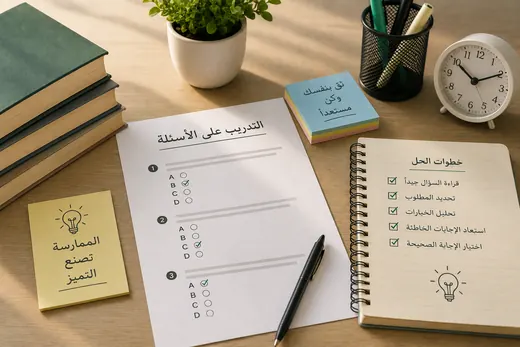 التدريب على الأسئلة