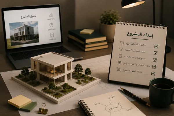 إعداد المشروع